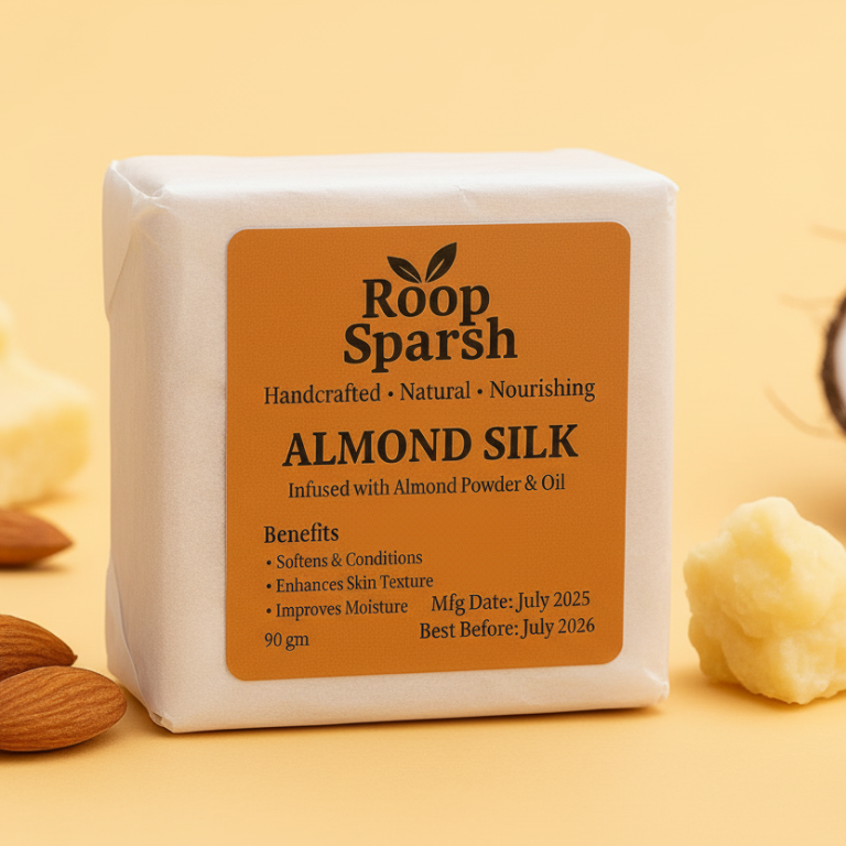 Almond silk soap